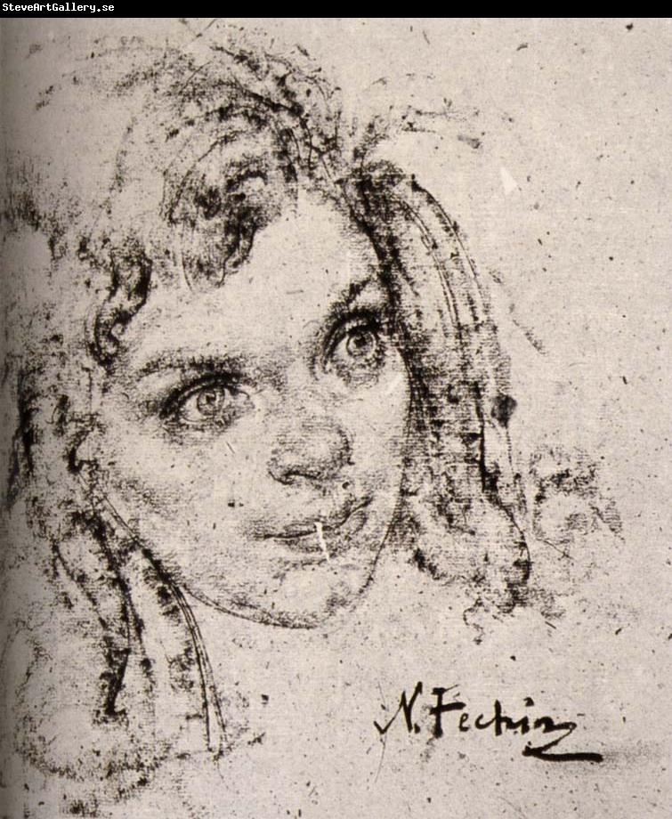 Nikolay Fechin Young Girl